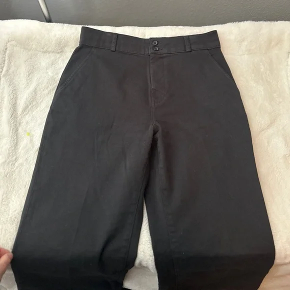 Everlane Wide Leg Crop Pant - Picture 5 of 7